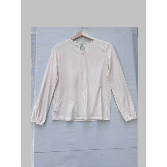 Old Navy Lace-Trim Long-Sleeve Jersey Top for Girls size XL(14-16) - Picture 2 of 6